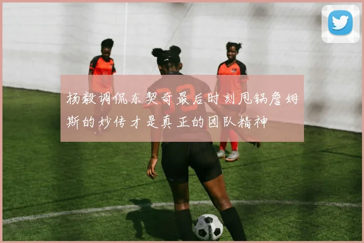 杨毅调侃东契奇最后时刻甩锅詹姆斯的妙传才是真正的团队精神